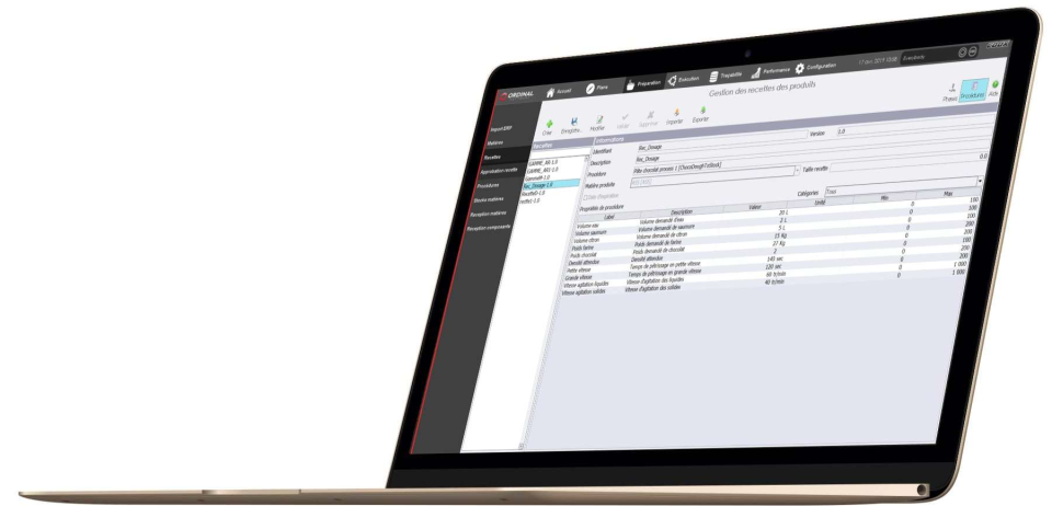 screenshot of MESbox PMT